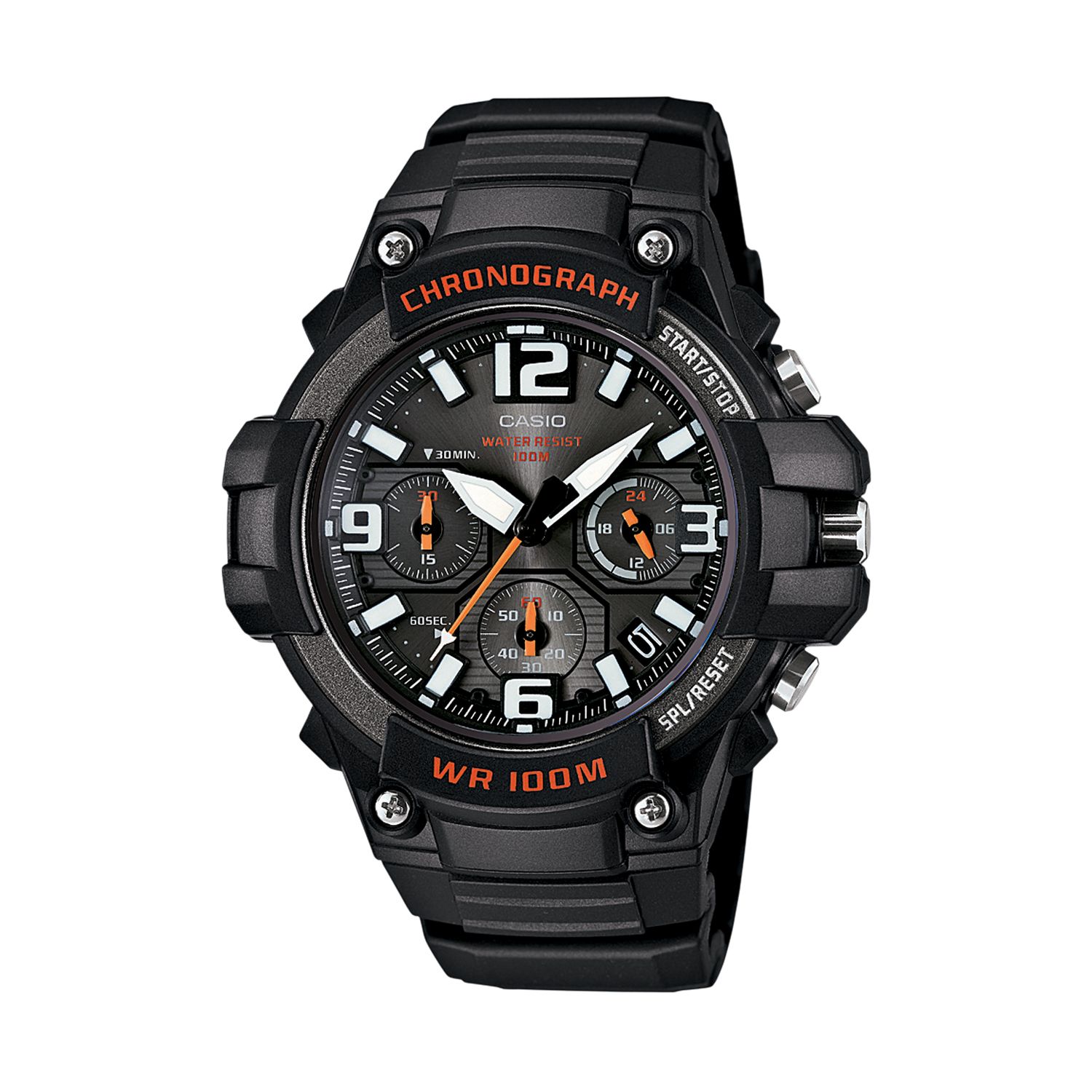 casio men's sports chronograph watch