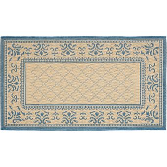 Safavieh Courtyard Geometric Diamond Indoor Outdoor Rug
