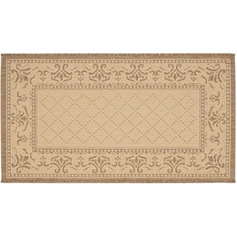 Safavieh Courtyard Geometric Diamond Indoor Outdoor Rug