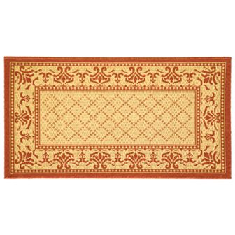 Safavieh Courtyard Geometric Diamond Indoor Outdoor Rug