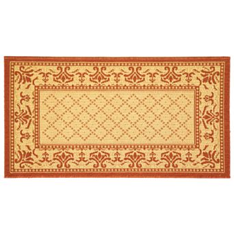 Safavieh Courtyard Geometric Diamond Indoor Outdoor Rug