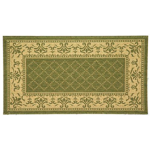 Safavieh Courtyard Geometric Diamond Indoor Outdoor Rug