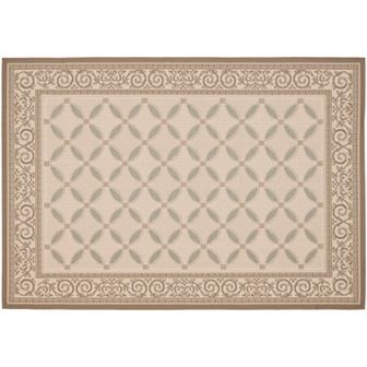 Safavieh Courtyard Vines Indoor Outdoor Patio Rug