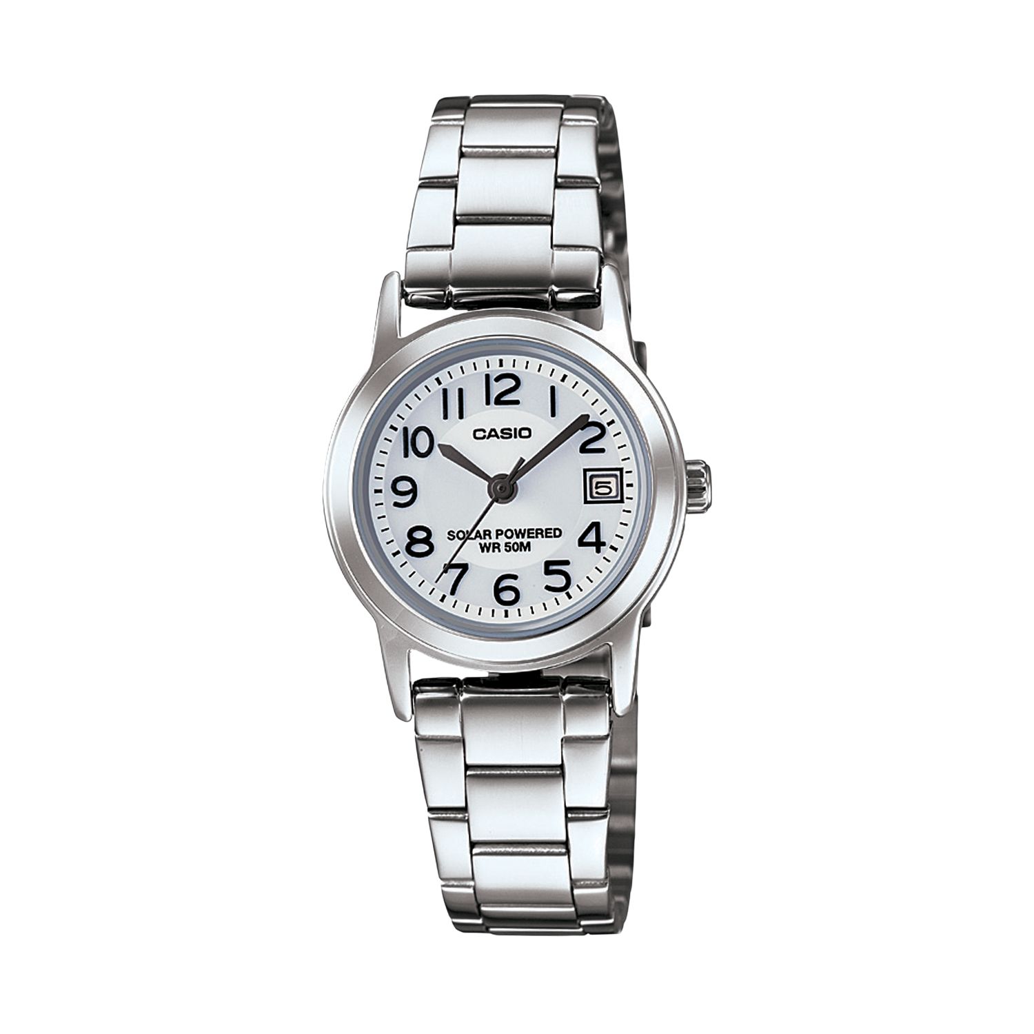 casio stainless steel women's watch