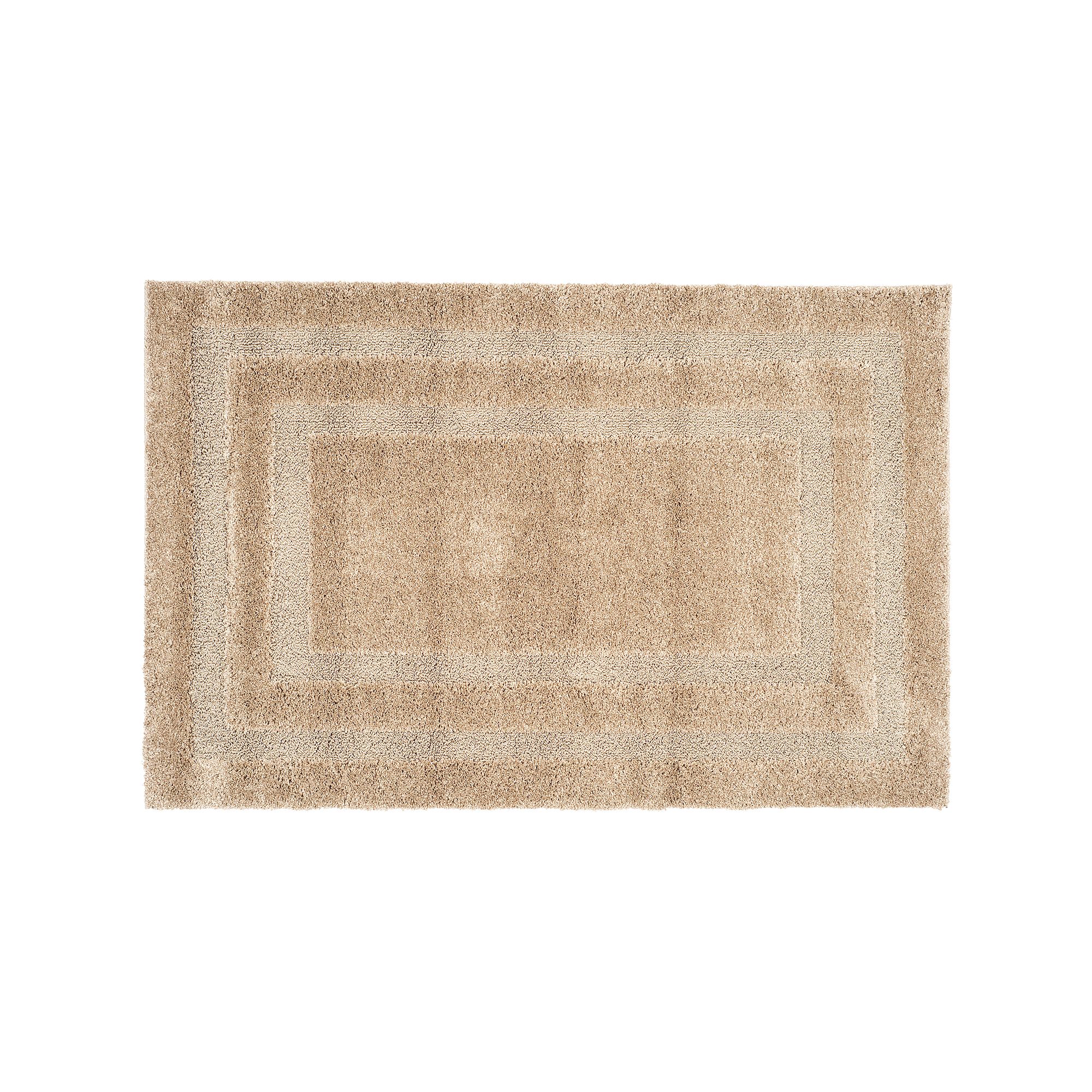 Safavieh Shag Border Rug, Beige
