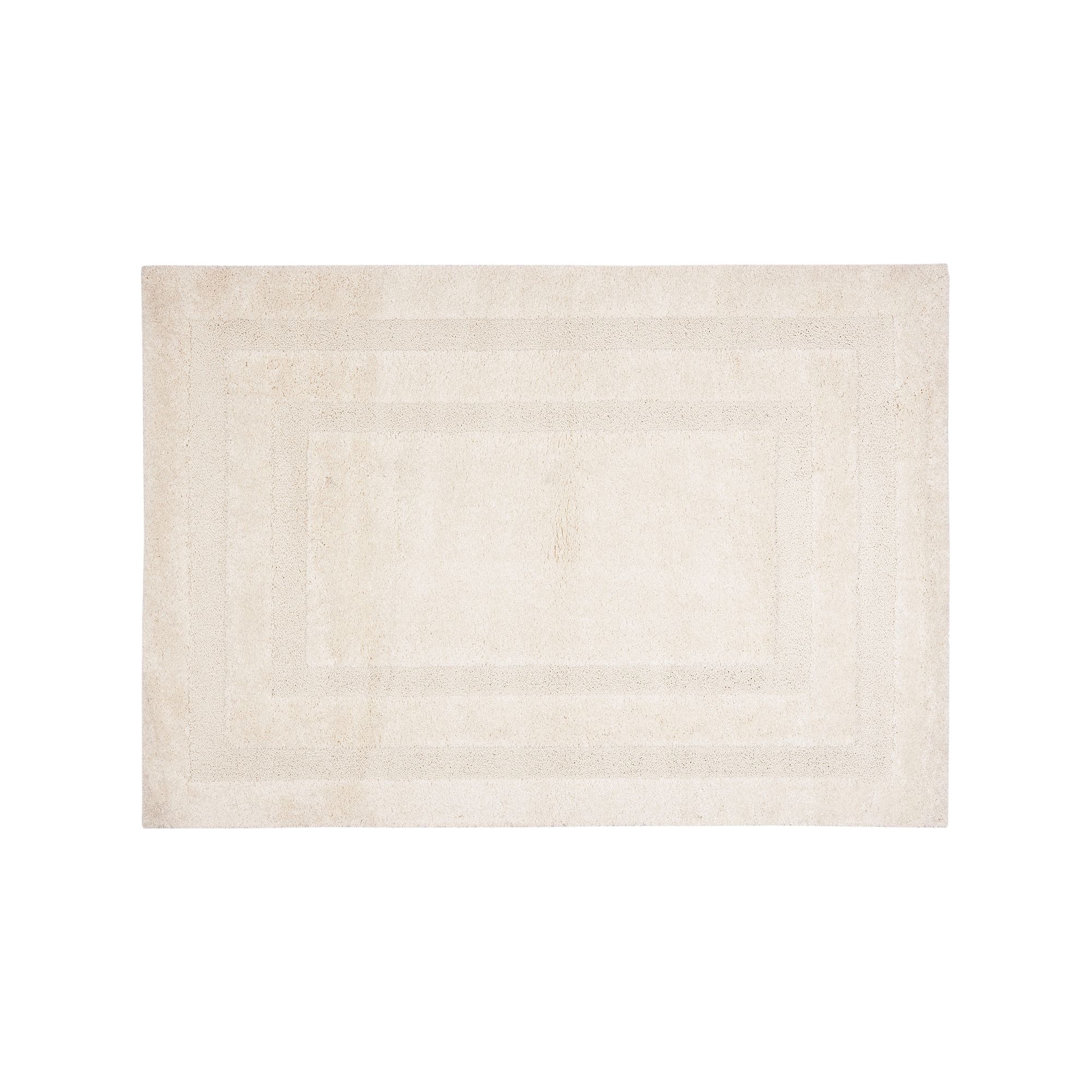 Safavieh Shag Border Rug, Creme