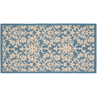 Safavieh Courtyard Decorative Leaf Indoor Outdoor Rug