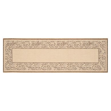 Safavieh Courtyard Framed Indoor Outdoor Rug