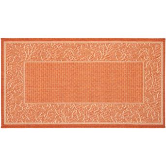 Safavieh Courtyard Framed Indoor Outdoor Rug