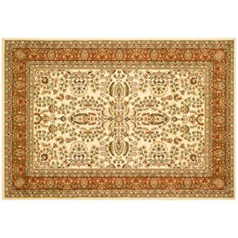 Safavieh Lyndhurst Framed Floral Vine Rug
