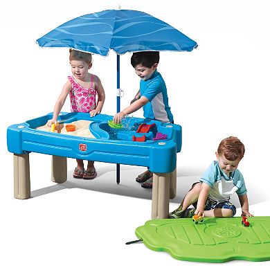 Step2 Cascading Cove Sand & Water Table with Umbrella