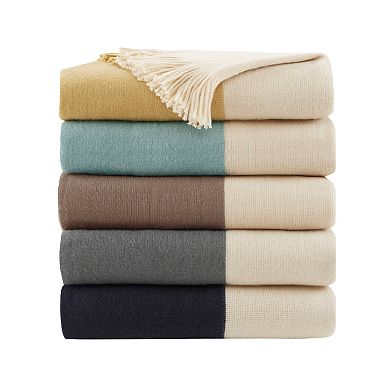 INK+IVY Halmstad Colorblock Throw Blanket