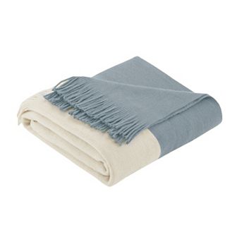INK+IVY Halmstad Colorblock Throw Blanket