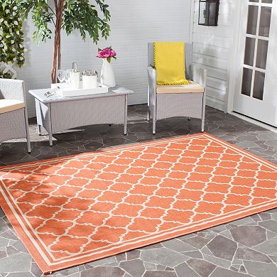 Safavieh Courtyard Trellis Indoor Outdoor Rug