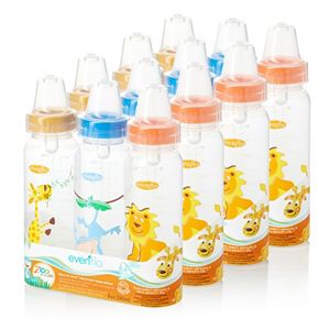 Evenflo Feeding 12-pk. Zoo Friends Plastic Bottles & Anatomic Nipples
