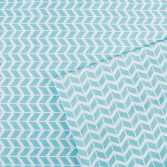 Intelligent Design Chevron Antimicrobial Sheet Set