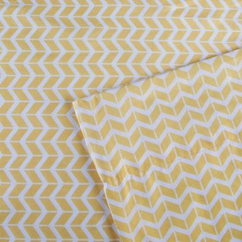 Intelligent Design Chevron Antimicrobial Sheet Set