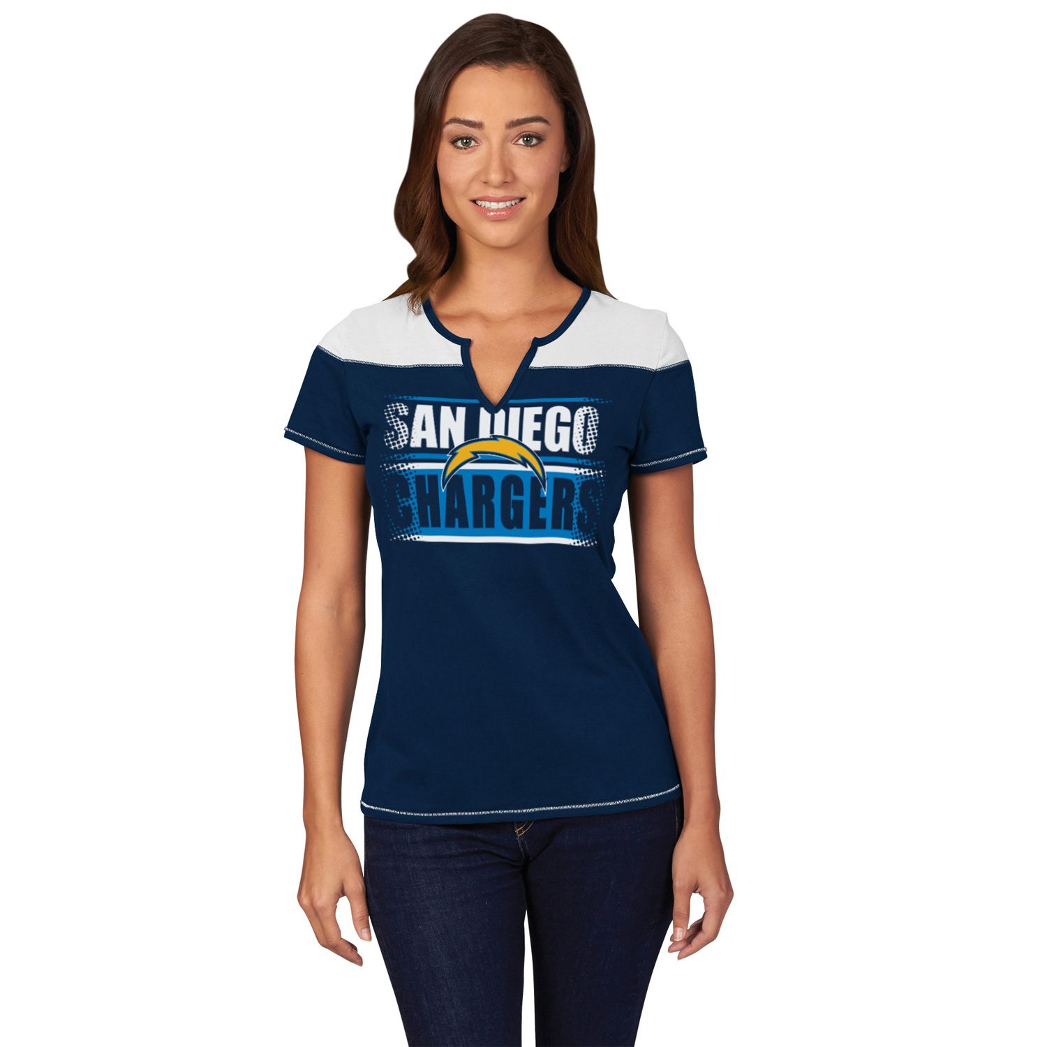 chargers female jersey