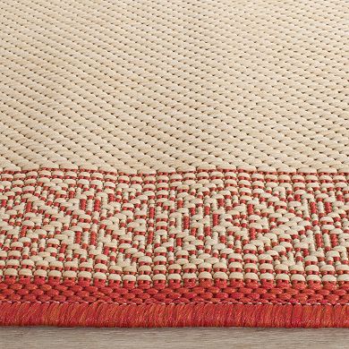 Safavieh Courtyard Border Indoor Outdoor Rug