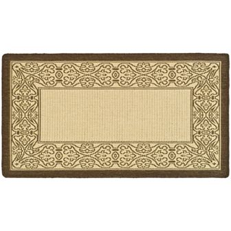 Safavieh Courtyard Border Indoor Outdoor Rug