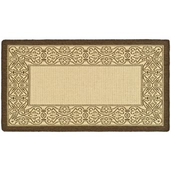Safavieh Courtyard Border Indoor Outdoor Rug