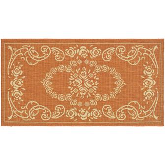 Safavieh Courtyard Cascading Floral Indoor Outdoor Rug