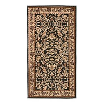 Safavieh Courtyard Floral Border Indoor Outdoor Rug