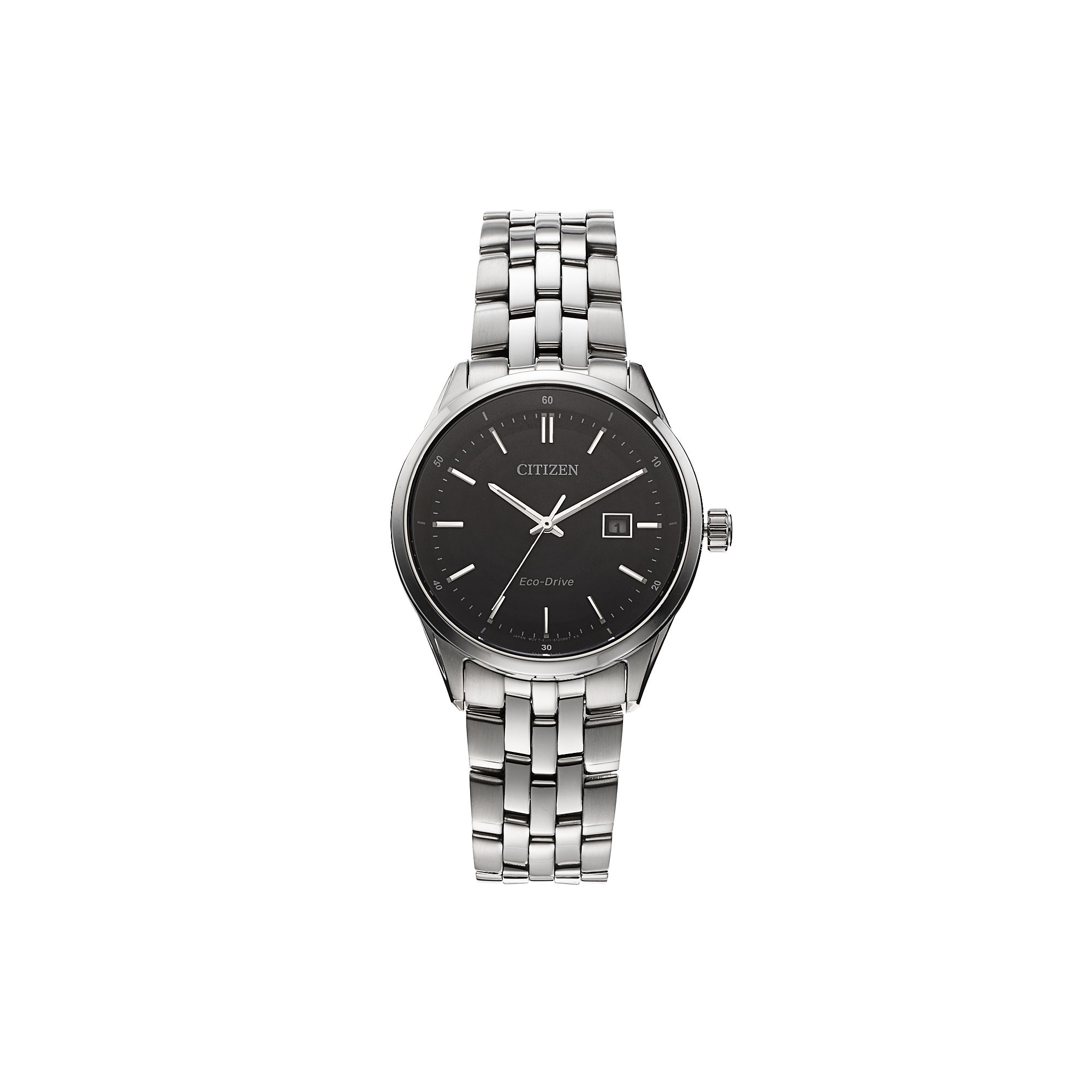 Citizen Eco-Drive Mens Stainless Steel Watch - BM7251-53L, Silver Tone