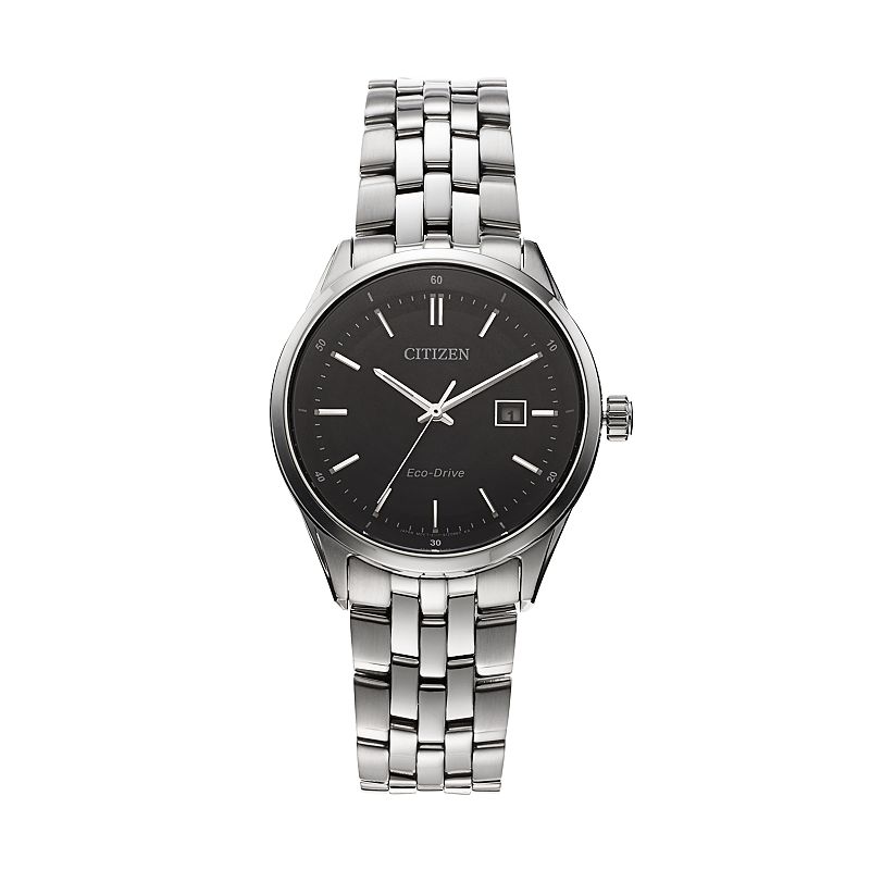 Citizen Eco-Drive Men's Stainless Steel Watch - BM7251-53L, Silver Tone