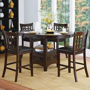 HomeVance Verona 5-piece Counter Height Dining Set