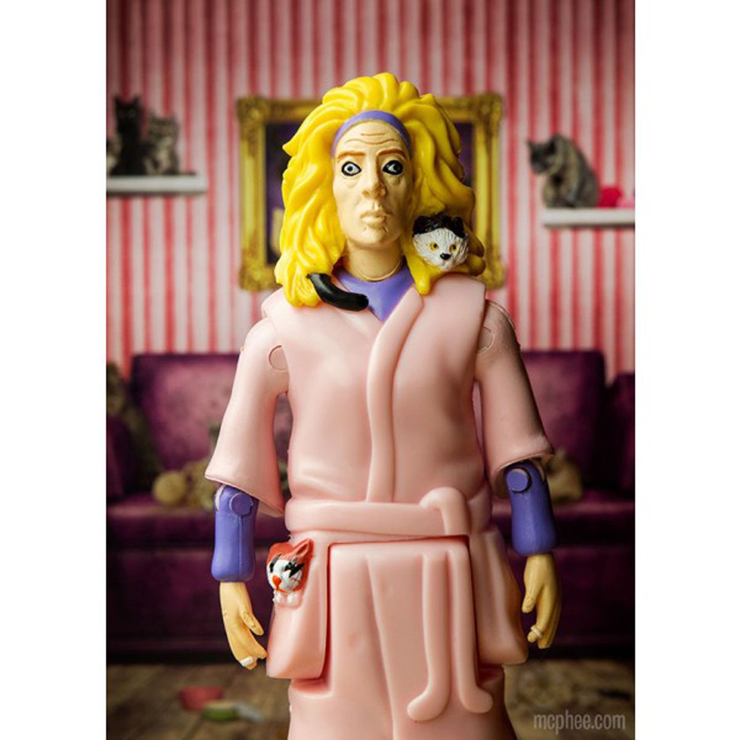 Детские фигурки Accoutrements Crazy Cat Lady Action Figure Set — фото 2
