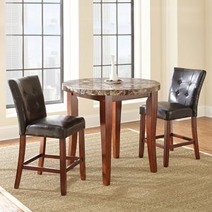 Monarch 3-piece Counter Dining Set