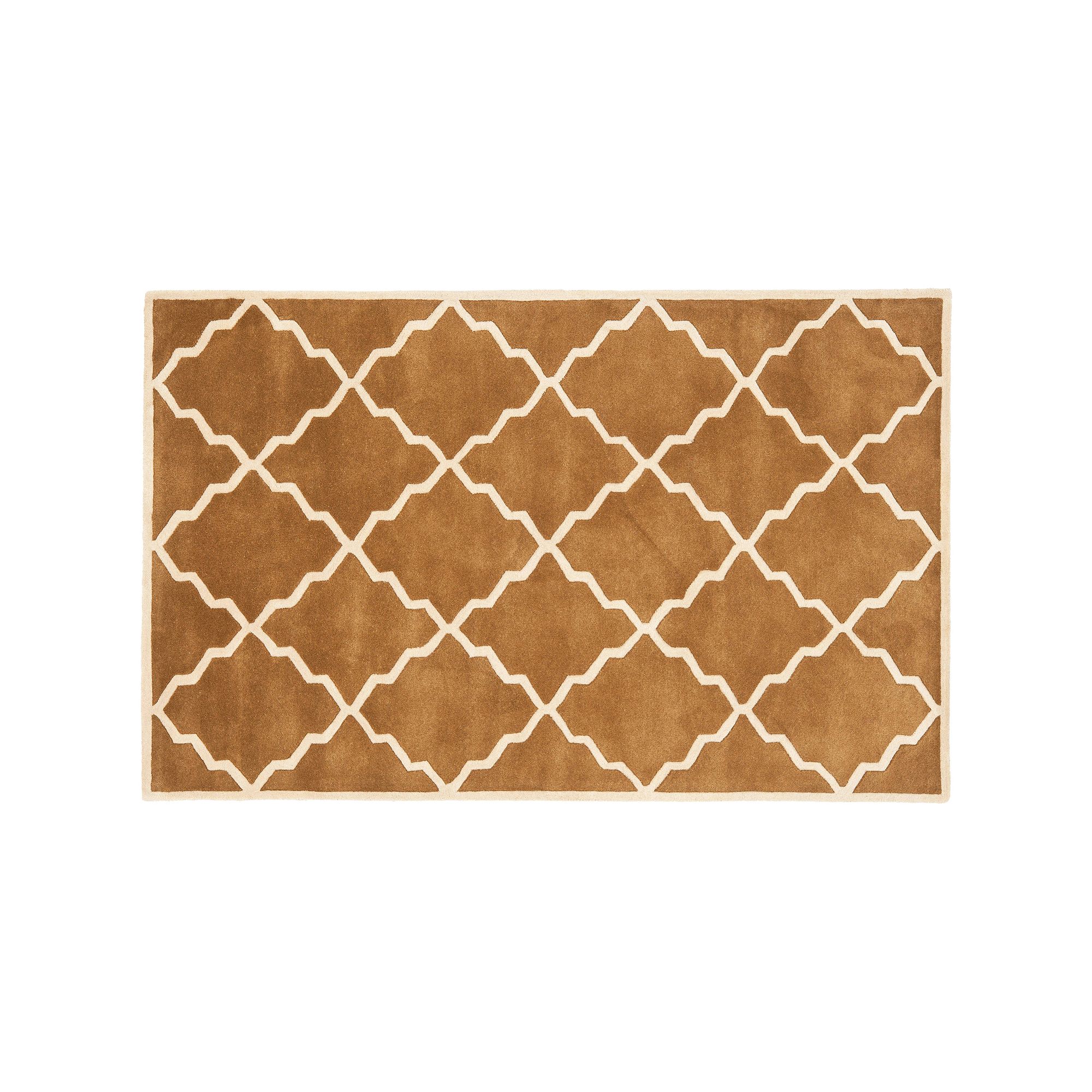Safavieh Chatham Lattice Wool Rug, Brown