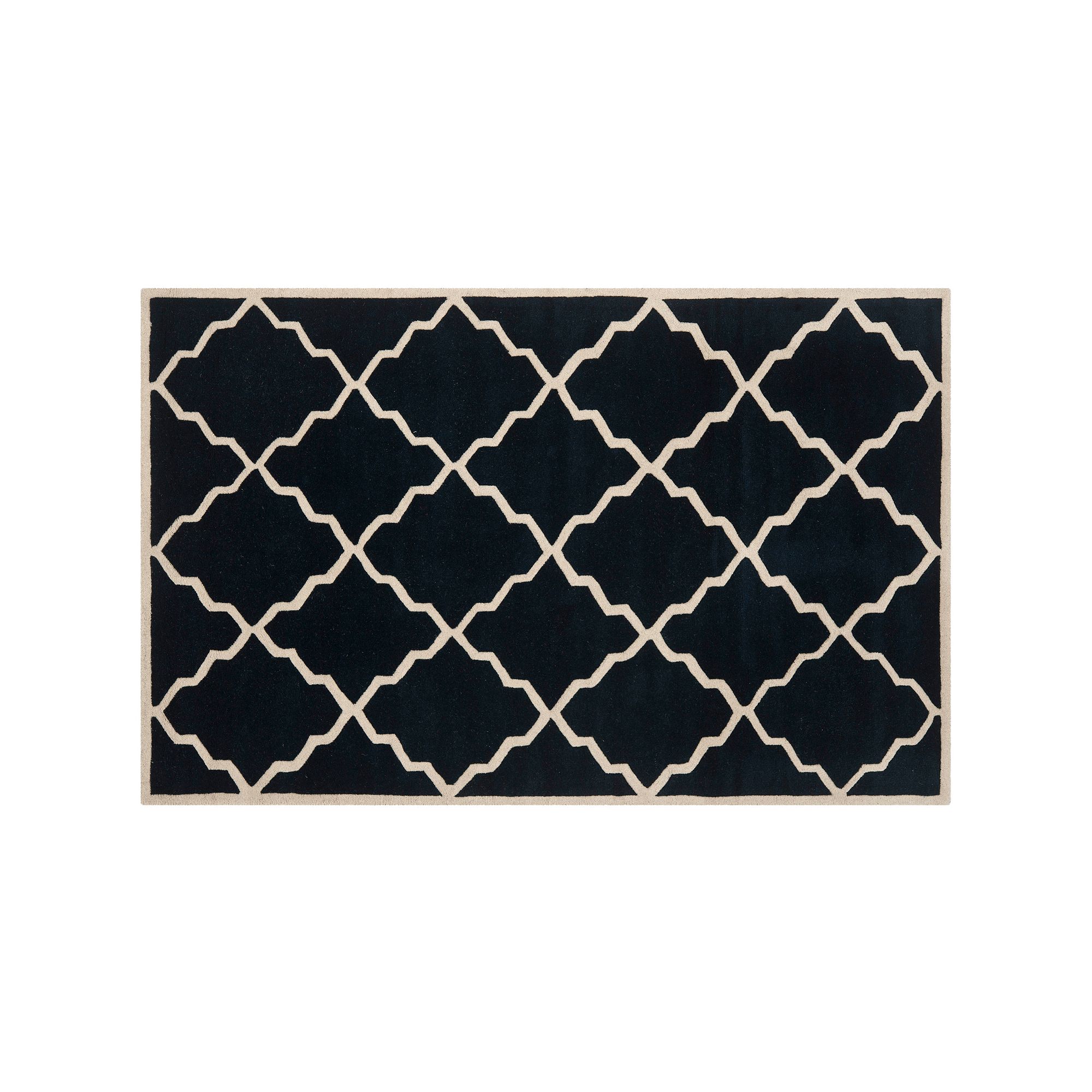 Safavieh Chatham Lattice Wool Rug, Dark Blue
