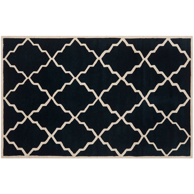 Safavieh Chatham Lattice Wool Rug, Blue, 5X8 Ft