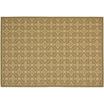 Safavieh Courtyard Tile Indoor Outdoor Rug
