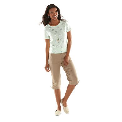 Sonoma Goods For Life® Graphic Scoopneck Tee - Women's