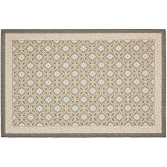 Safavieh Courtyard Floral Pattern Indoor Outdoor Rug