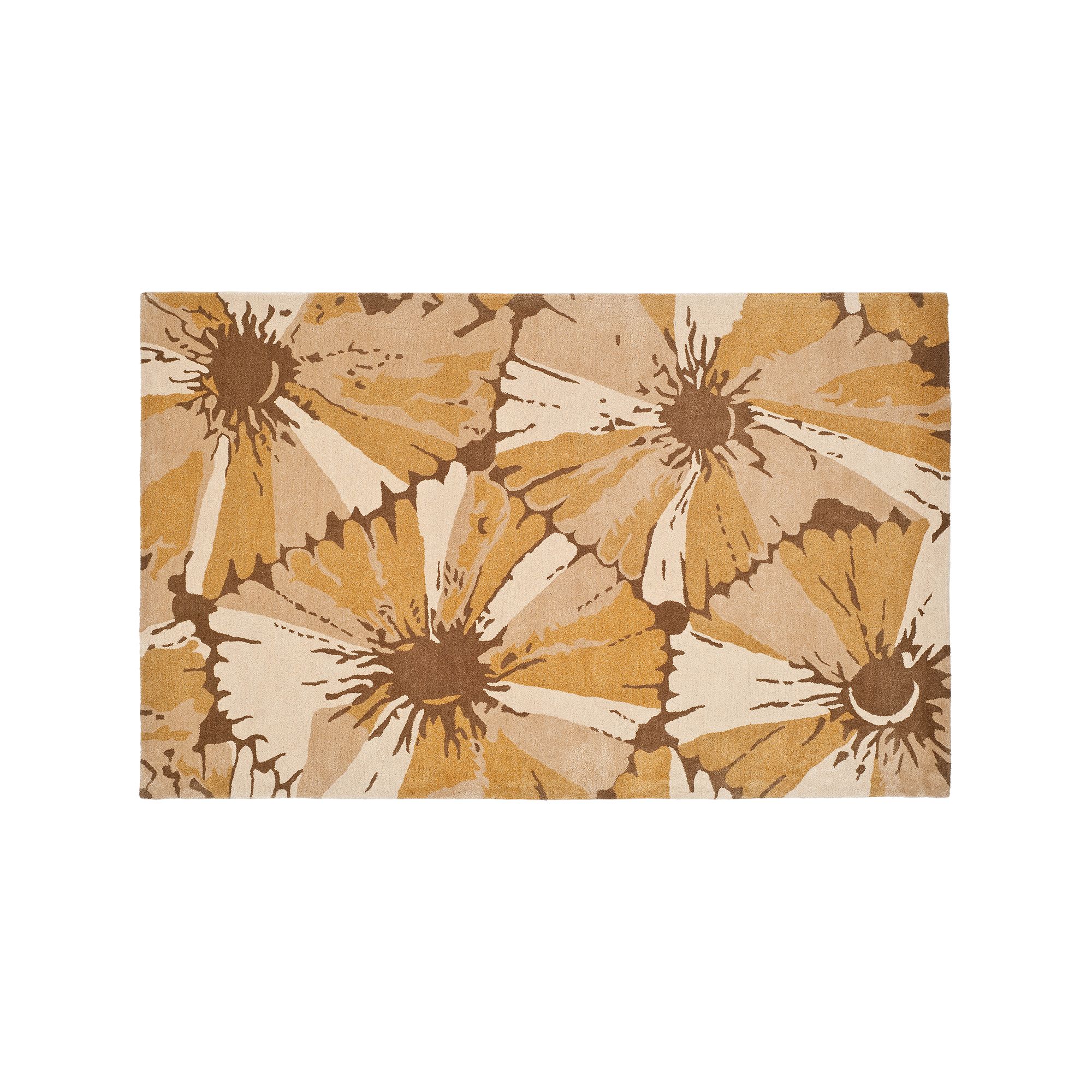 Safavieh Soho Enlarged Floral Rug, Gold Ivory