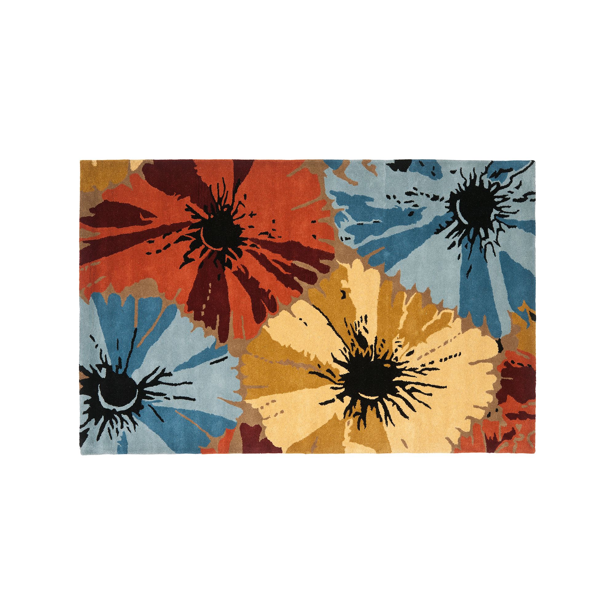 Safavieh Soho Enlarged Floral Rug, Green Team