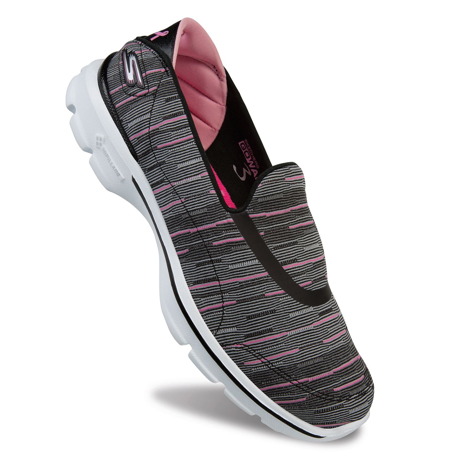 skechers go walk 3 pink