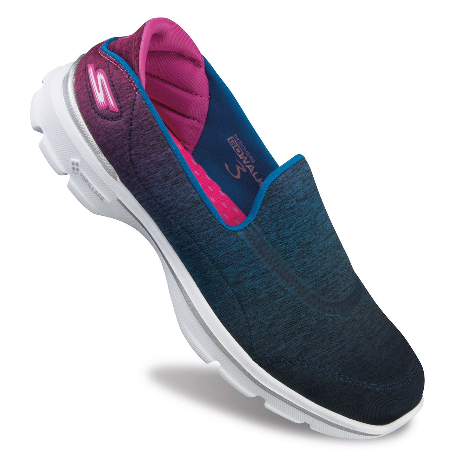 skechers go walk 3 pink