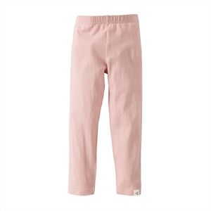 Baby Girl Burt's Bees Baby Solid Organic Leggings