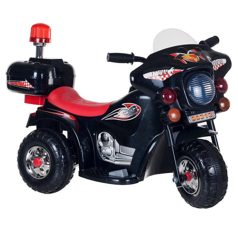 Lil Rider SuperSport 3-Wheeled Motorcycle Ride-On, Black