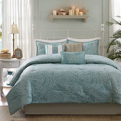 Madison Park Seaside 7-pc. Reversible Comforter Set