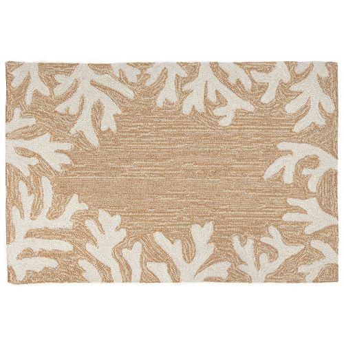 liora manne capri coral border indoor outdoor rug