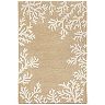 liora manne capri coral border indoor outdoor rug