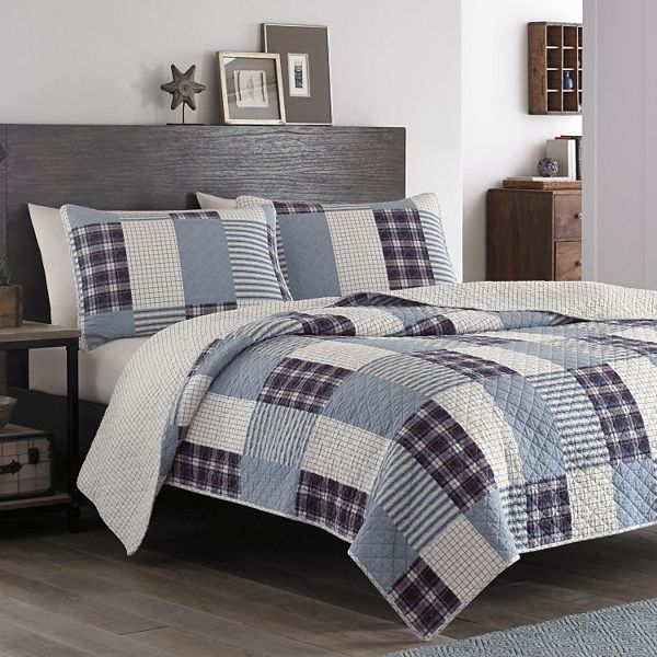 Eddie Bauer Camano Island Reversible Quilt Set