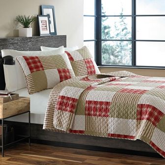Eddie Bauer Camano Island Reversible Quilt Set