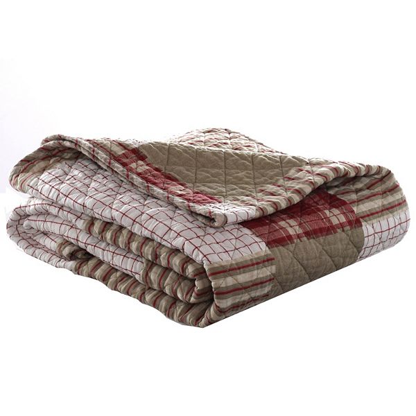 Eddie Bauer Reversible Quilted Throw